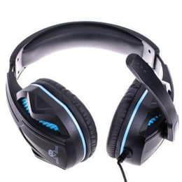 SPX-200 jogos Auscultador- com fios com microfone - Preto/Azul