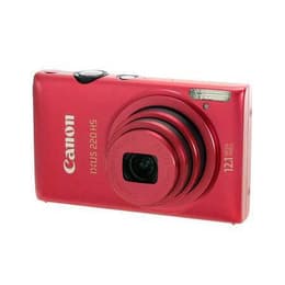 Compacto IXUS 220 HS - Vermelho + Canon Canon Zoom Lens x5 IS 4,3-21,5mm f/2,7-5,9 f/2,7-5,9