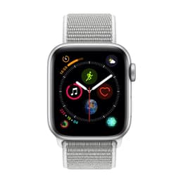 Apple Watch (Series 4) 2018 GPS 40 - Alumínio Prateado - Tecido de Nylon Prateado