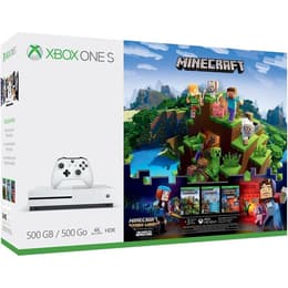 Xbox One S 500GB - Branco + Minecraft