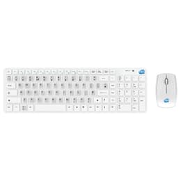 Simpletek Teclado QWERTY Inglês (Reino Unido) Sem fios Wireless Kit with English UK Stickers