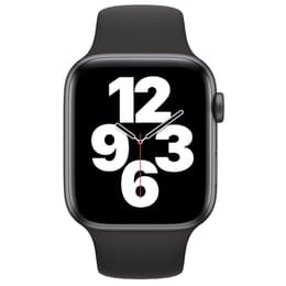 Apple Watch (Series SE) 2020 GPS 44 - Alumínio Cinzento sideral - Bracelete desportiva Preto