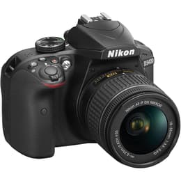 Reflexo D3400 - Preto + Nikon Nikon AF-P DX Nikkor 18-55 mm f/3.5-5.6G VR f/3.5-5.6G