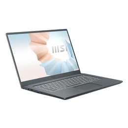 MSI Modern 15 A10M 15-inch (2020) - Core i3 - Gen 10 (U) - 8GB - SSD 512 GB AZERTY - Francês