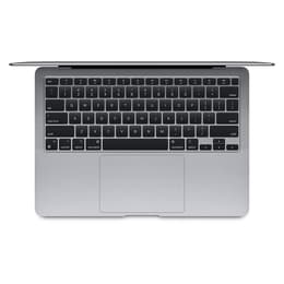 MacBook Air 13" (2020) - M1 da Apple com CPU 8‑core e GPU 7-Core - 8GB RAM - SSD 256GB - QWERTY - Sueco
