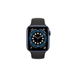 Apple Watch (Series 6) 2020 GPS 40 - Alumínio Azul - Loop desportiva Preto