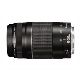 Reflexo EOS 1300D - Preto + Canon 18-55mm f/3.5-5.6 DC III + 75-300mm f/4-5.6 lens EF f/3.5-5.6 + f/4-5.6
