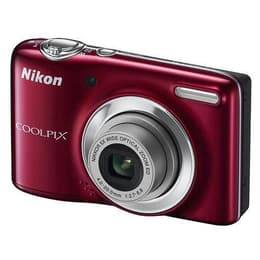 Nikon Coolpix L25 Compacto 10 - Vermelho