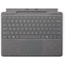Microsoft Teclado QWERTY Inglês (EUA) Sem fios Retro-iluminado Surface Pro X / Pro 8 / Pro 9 Type Cover