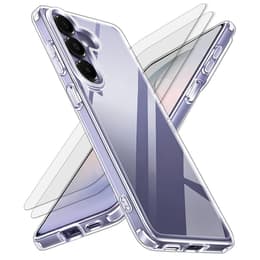 Capa Galaxy S26 e 2 películas de proteção - TPU - Transparente