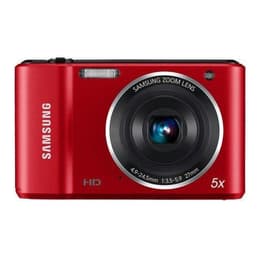 Compacto ES90 - Vermelho + Samsung Samsung Zoom Lens 5x 4,9-24,5mm f/3,5-5,9 f/3.5-5.9