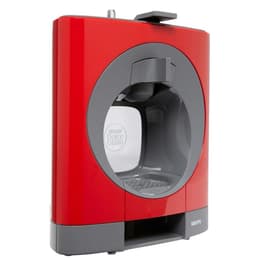 Expresso de cápsulas Compatível com Dolce Gusto Krups OBLO YY2291FD 0,8000L - Vermelho/Cizento