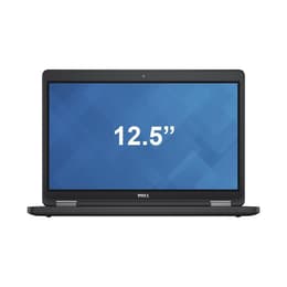 Dell Latitude E7270 12-inch (2016) - Core i5-6300U - 4GB - SSD 256 GB AZERTY - Francês