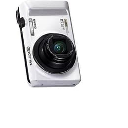 Compacto Casio Exilim EX-ZS200 - Branco + Lente Casio Exilim 24x Wide Optical Zoom Lens 24-300 mm f/3-5.9
