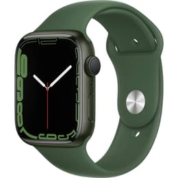 Apple Watch (Series 7) 2021 GPS 45 - Alumínio Verde - Bracelete desportiva Verde
