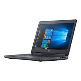 Dell Precision 7520 15-inch (2017) - Core i7-7820HQ - 8GB - SSD 256 GB AZERTY - Francês