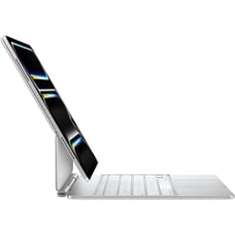 iPad Magic Keyboard (iPad não incluído) 13" (2024) - Branco - AZERTY - Francês