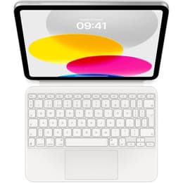 iPad Magic Keyboard Folio (iPad não incluído) 10.9" (2022) - Branco - AZERTY - Francês