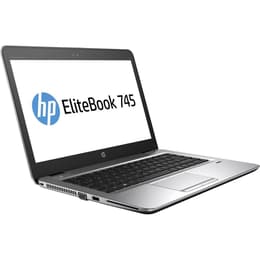 HP EliteBook 745 G3 14-inch (2016) - PRO A12-8800B - 4GB - SSD 128 GB QWERTY - Sueco