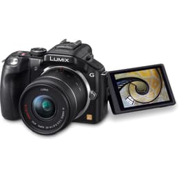 Lumix DMC-G5 - Preto + Panasonic Lumix G Vario 45-150mm f/4.5-5.6 ASPH MEGA O.I.S + Lumix G Vario 14-42 mm f/3.5-5.6 II ASPH. / MÉGA S.O.I f/4.5-5.6 + f/3.5-5.6