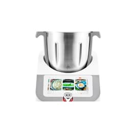 Robot De Cozinha Multifunções Kitchencook Cuisio X CONNECT 4.5L - Branco/Cizento