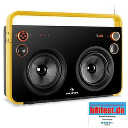 Auna Rocksteady Bluetooth Speakers - Amarelo