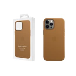 Capa em pele Apple - iPhone 12 Pro Max - Magsafe - Couro Castanho
