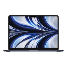MacBook Air 13.3" (2022) - M2 da Apple com CPU 8‑core e GPU 10-Core - 8GB RAM - SSD 256GB - QWERTZ - Alemão