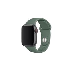 Apple Watch (Series 5) 2019 GPS + Celular 40 - Alumínio Cinzento sideral - Bracelete desportiva Verde