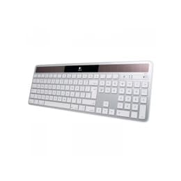 Logitech Teclado QWERTY Inglês (EUA) Sem fios Retro-iluminado K750