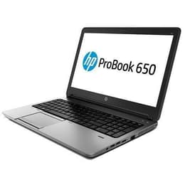HP ProBook 650 G1 15-inch () - Core i5-4200M - 4GB - SSD 320 GB AZERTY - Francês