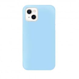 Capa iPhone 13 - Silicone - Azul