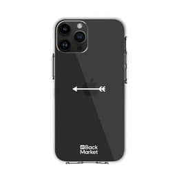 Back Market Capa iPhone 14 Pro e película de proteção - 60% Plástico reciclado - Transparente