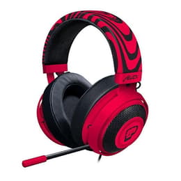 Kraken Pro v2 jogos Auscultador- com microfone - Vermelho