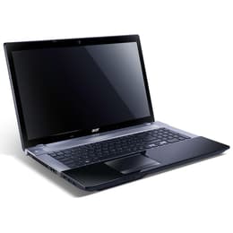 Acer Aspire V3-731 17-inch (2012) - Pentium 2020M - 4GB - SSD 64 GB + HDD 250 GB AZERTY - Francês