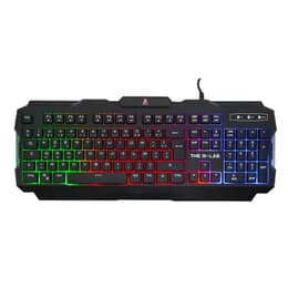 The G-Lab Teclado QWERTY Espanhol Retro-iluminado Combo Argon
