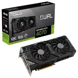 Asus NVIDIA GeForce RTX 4070 12GB GDDR6X DUAL OC Placa Gráfica