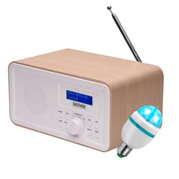 Denver DAB-30LIGHTWOOD Rádio alarm