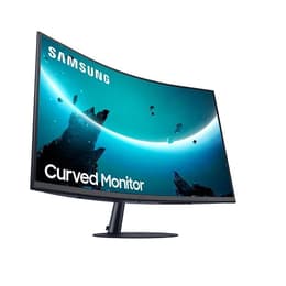32-inch Samsung C32T550FDR 1920 x 1080 LED Monitor Preto