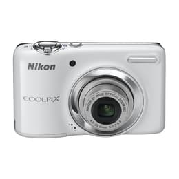 Compacto CoolPix L25 - Branco + Nikon Nikkor 5X Wide Optical Zoom ED 26-130mm f/2.7-6.8 f/2.7-6.8