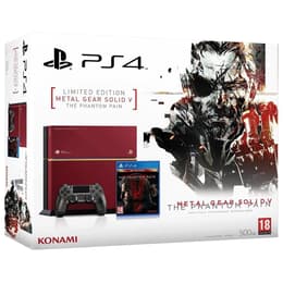 PlayStation 4 500GB - Vermelho - Edição limitada Metal Gear Solid V + Metal Gear Solid V: The Phantom Pain