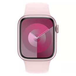 Apple Watch Series 9 (2023) GPS 45 mm - Alumínio Rosa - Bracelete desportiva Rosa