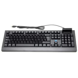 Simpletek Teclado QWERTY Espanhol Wired with Smart Card Reader, with stickers