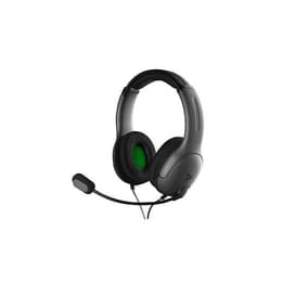 LVL 40 redutor de ruído jogos Auscultador- com fios com microfone - Cinzento/Verde