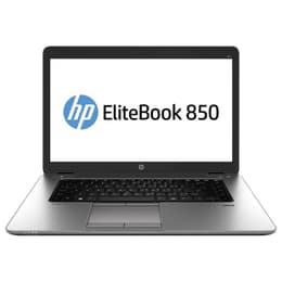 HP EliteBook 850 G2 15-inch (2014) - Core i5-5300U - 16GB - SSD 256 GB QWERTY - Inglês