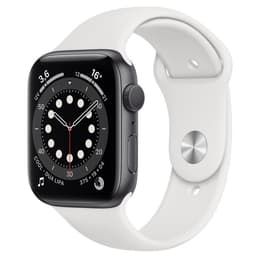 Apple Watch (Series 4) 2018 GPS 44 - Alumínio Cinzento sideral - Loop desportiva Branco
