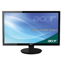 24-inch Acer p246h 1920 x 1080 LCD Monitor Preto