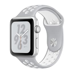 Apple Watch (Series 4) 2018 GPS + Celular 40 - Alumínio Prateado - Nike desportiva