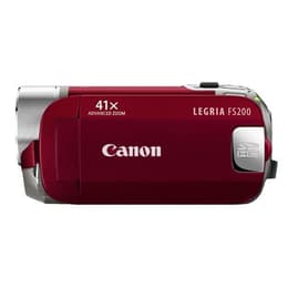 Canon Legria FS200 Camcorder - Preto/Vermelho