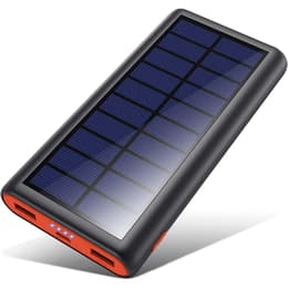 Bateria externa Simpletek Power Bank 26800mAh 5V 2xUSB 1xMicro-USB Solar Panel